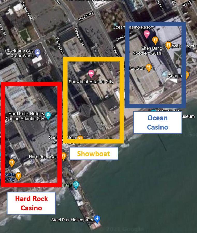 2Br 3Ba Beachfront Rental In Town Cozysuites Atlantic City Exteriör bild